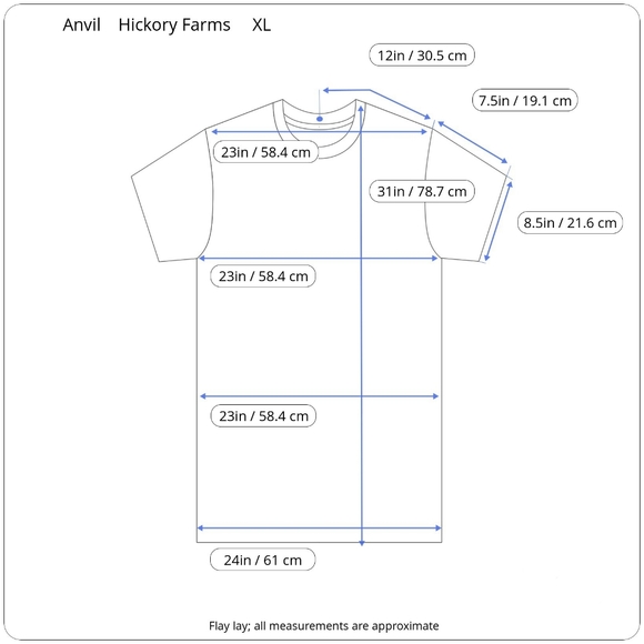 Hickory Farms Mens XL Red "Day of Service" 2012 Tour Short-Sleeve T-Shirt - Picture 6 of 7